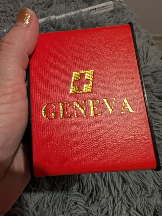 Męski zegarek nowy GENEVA prezent