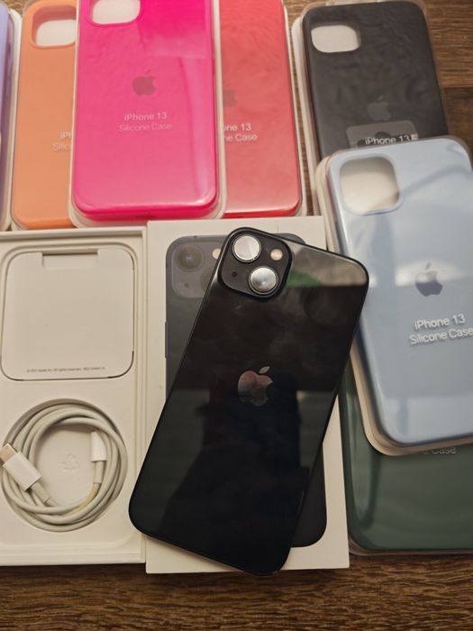 iPhone 13 6.1" 256GB Preto  Em Bom estado, Aceito Retomas