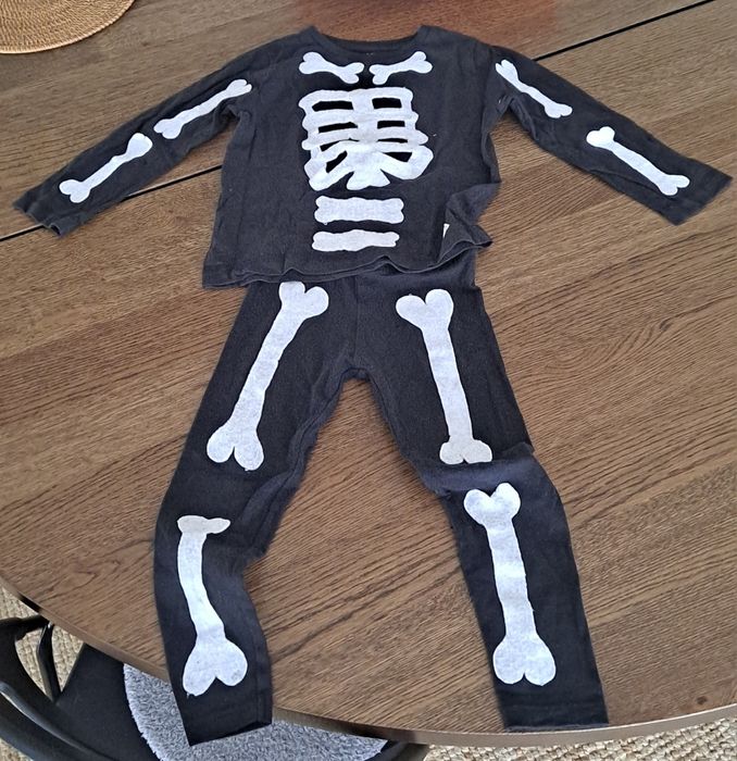 Fato de Halloween - Esqueleto