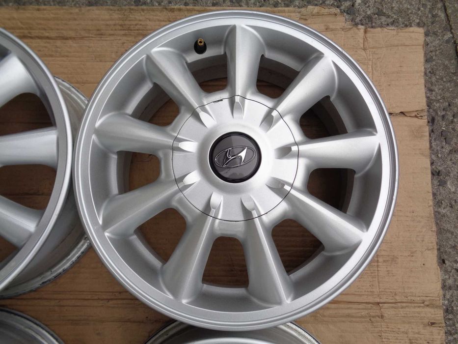 Oryginalne felgi aluminiowe 15 HYUNDAI, KIA, 4x114,3, 6J, ET46
