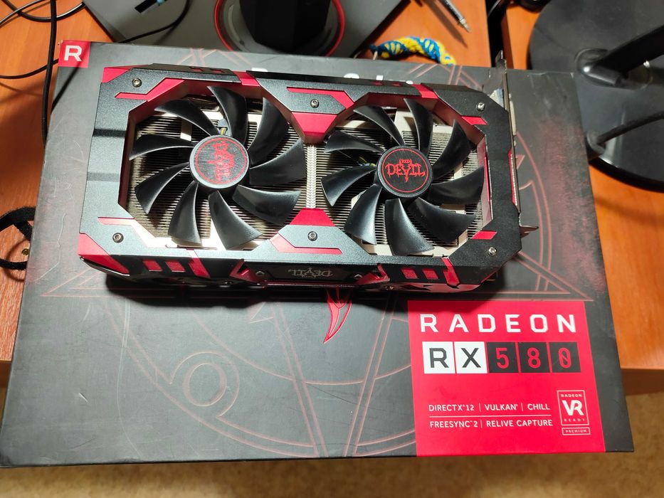 powercolor rx580 - купить комплектующие для ПК - Цена на OLX.ua
