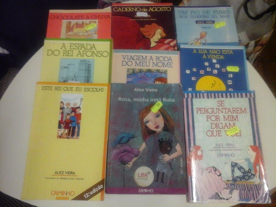 Livros VENDIDOS EM SEPARADO de Alice Vieira - Entrega IMEDIATA