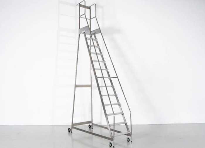 Escadas com Plataforma