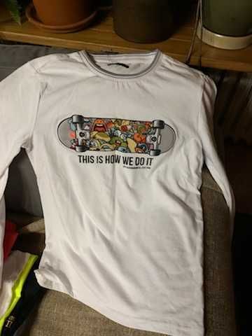 bluza chłopięca z nadrukiem