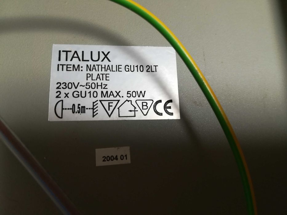 Plafon Italux 2 reflektorki