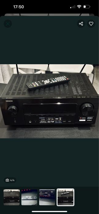 Zestaw audio 5.1 Denon + Canton