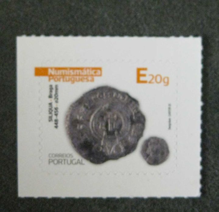 Serie autoadesiva nº 5230/33 – Numismática Portuguesa (1º grupo)