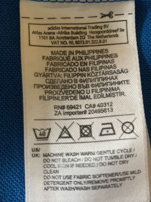 Bluza niebieska męska z kapturem Reebok roz. S
