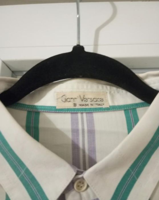 Вінтажна чоловіча сорочка Gianni Versace розмір L/XL