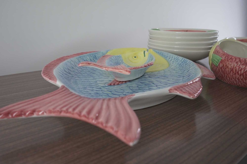 Conjunto de Louça  (SECLA) Peixes