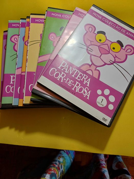 Coleção DVD Pantera Cor - de - Rosa