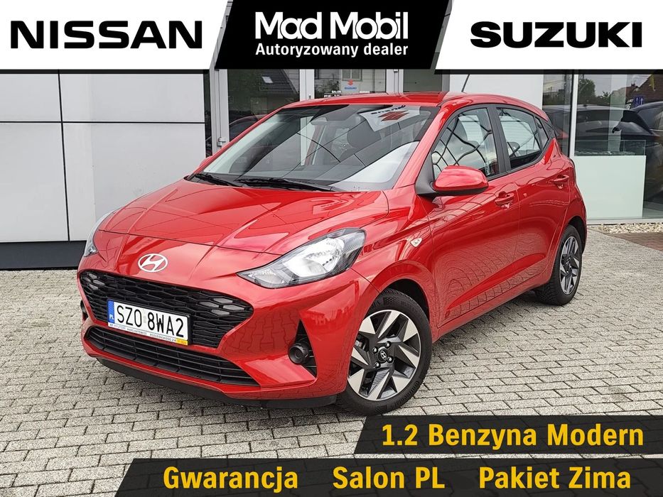 Hyundai i10 1.2 79 KM Modern Salon Polska Gwarancja Bezwypadkowy Pakiet zima
