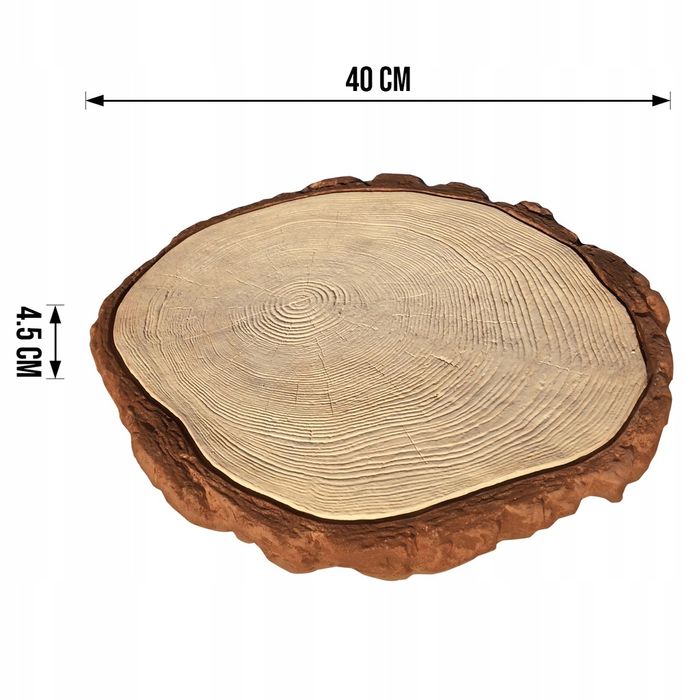 Forma do betonu plaster drewna pniaczek krążek