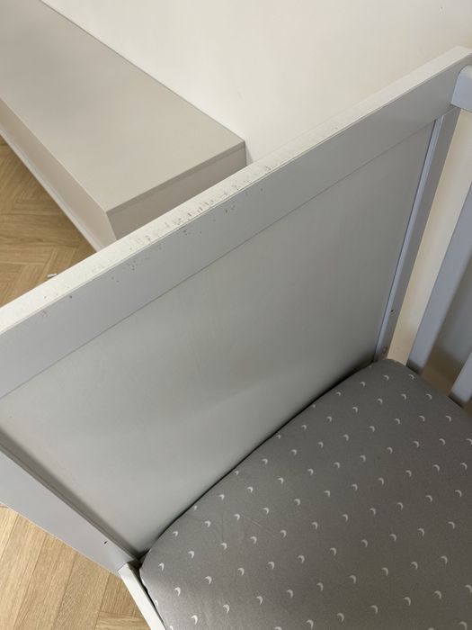 Lozeczko ikea z materacem