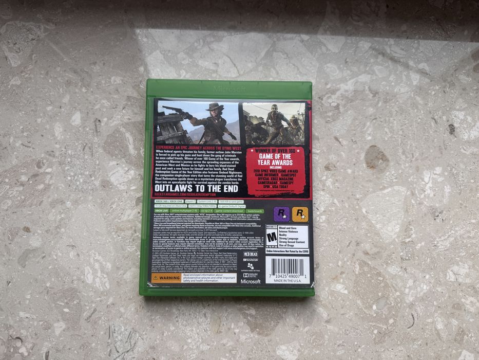 Gra Red Dead Redemption Game Of The Year Edition Xbox 360 / Xbox One / Xbox Series X.