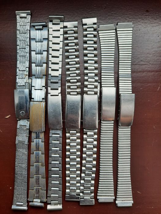 Браслет чоловічі жіночі для часов, годинника 22, 20, 18, 16, 14, 12 мм