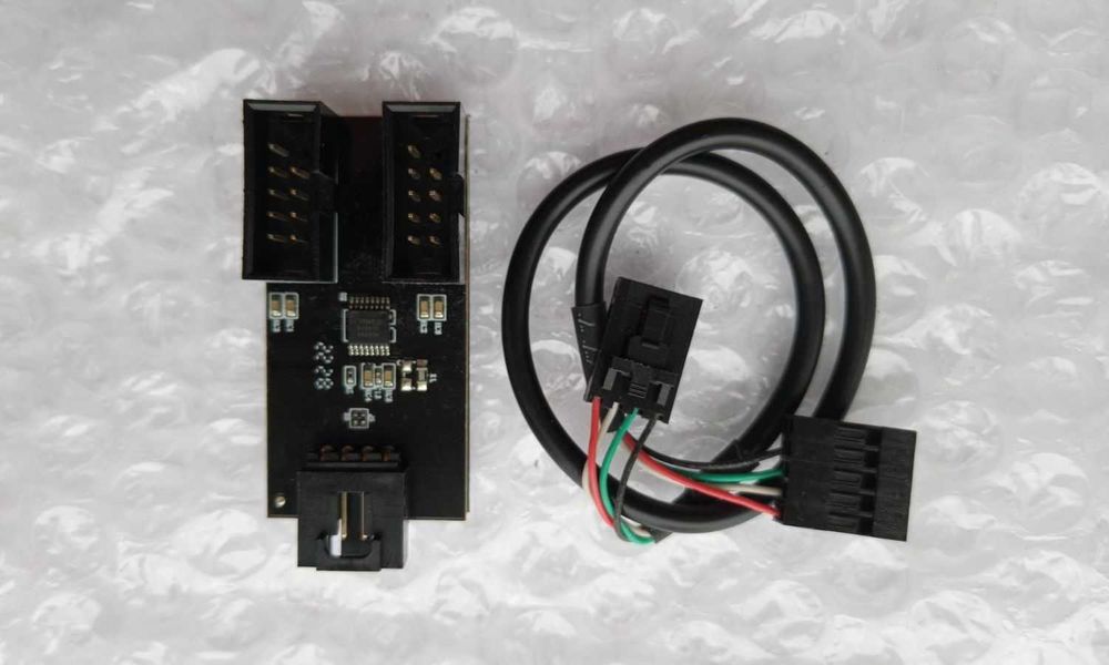 USB 2.0 внутр Hub для материнки 1 вход на 4 выхода розетки BH-10 9 pin