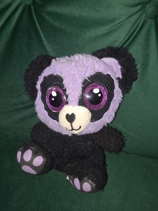 Maskotka panda fioletowa