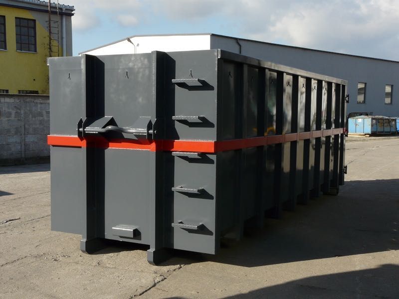 KP 40 standard kontener hakowy na odpady gruz złom śmieci