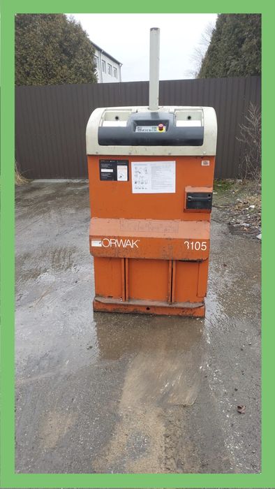 Belownica prasa do foli kartonu makulatury śmieci odpadów papieru