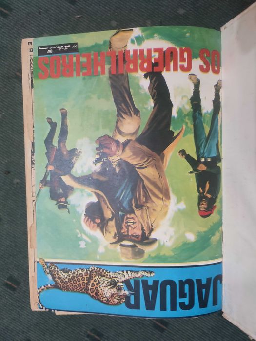 11 Revistas BD Jaguar Encadernadas num único volume
