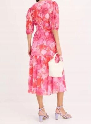 B.P.C sukienka siateczkowa midi wzory 44/46.