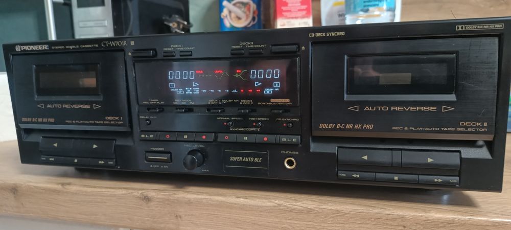 Pioneer CT-W701R magnetofon dwukasetowy