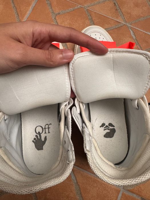 botas off-white unissexo