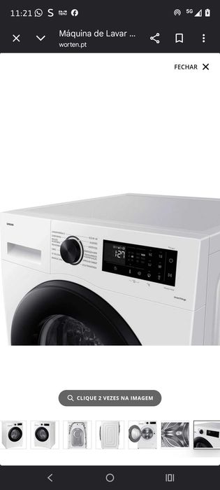 Máquina de lavar Samsung 11kg