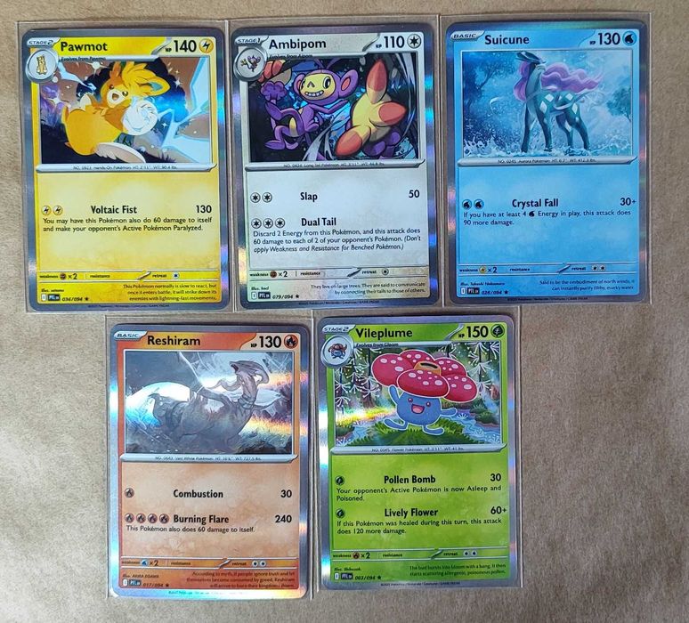 Oryginalne karty Pokemon Mega Evolution Phantasmal Flames - 72 sztuki
