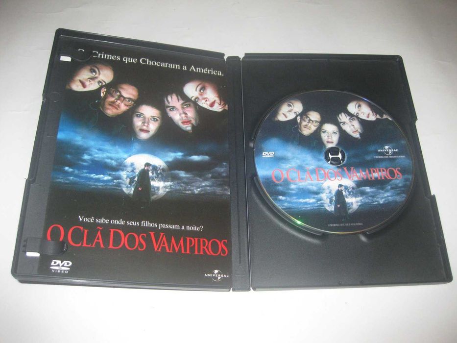 DVD "O Clã dos Vampiros" de John Webb/Raro!