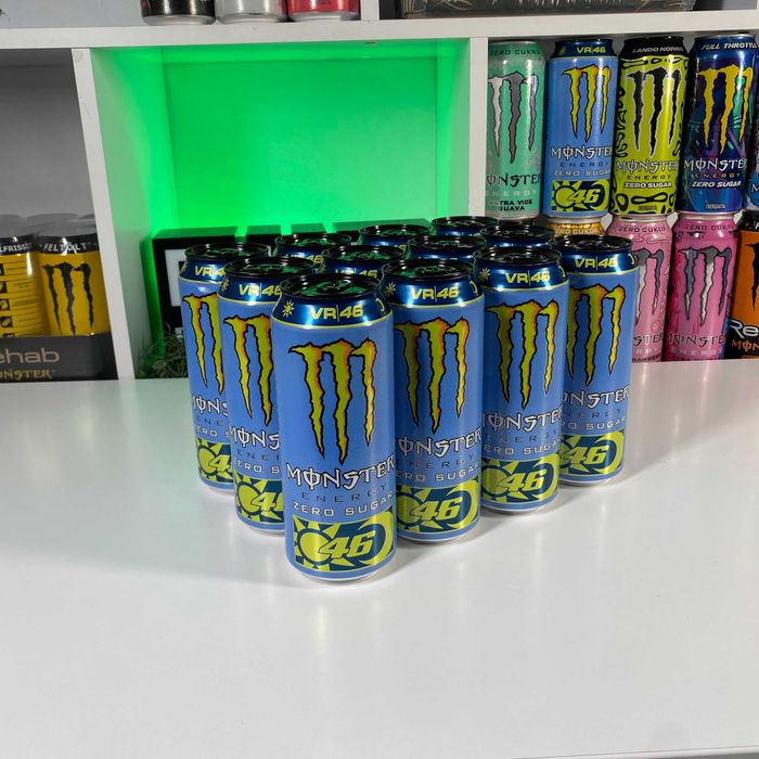 Напій енергетичний Monster Energy Ultra White Енергетик монстр Білий без цукру Асортимент