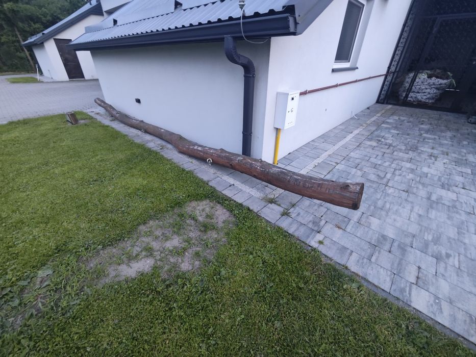 Kołek drewniany drążek drąg dębowy dąb 7 m