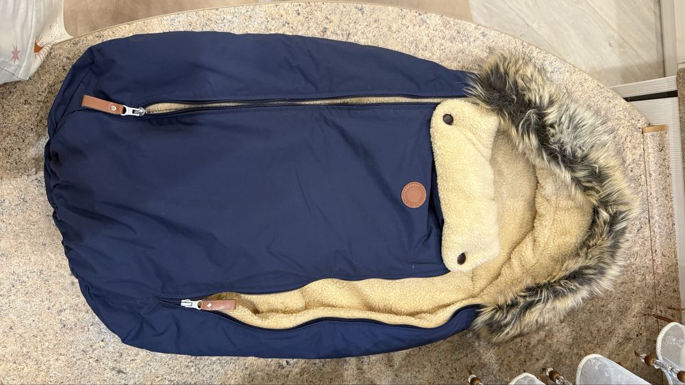 Зимовий конверт у візочок каляску 0-6 міс