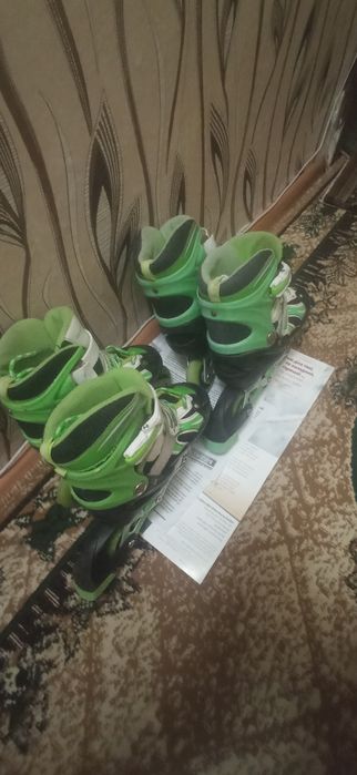 Детские раздвижные роликовые коньки (р.30-34)