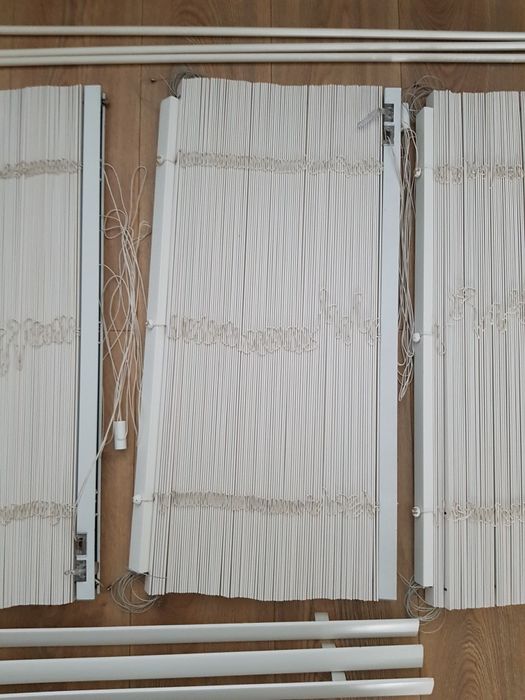 Żaluzje drewniane 25mm 75x200cm