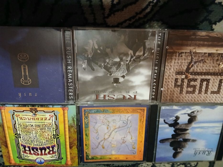 Płyty CD Rush stan idealny.