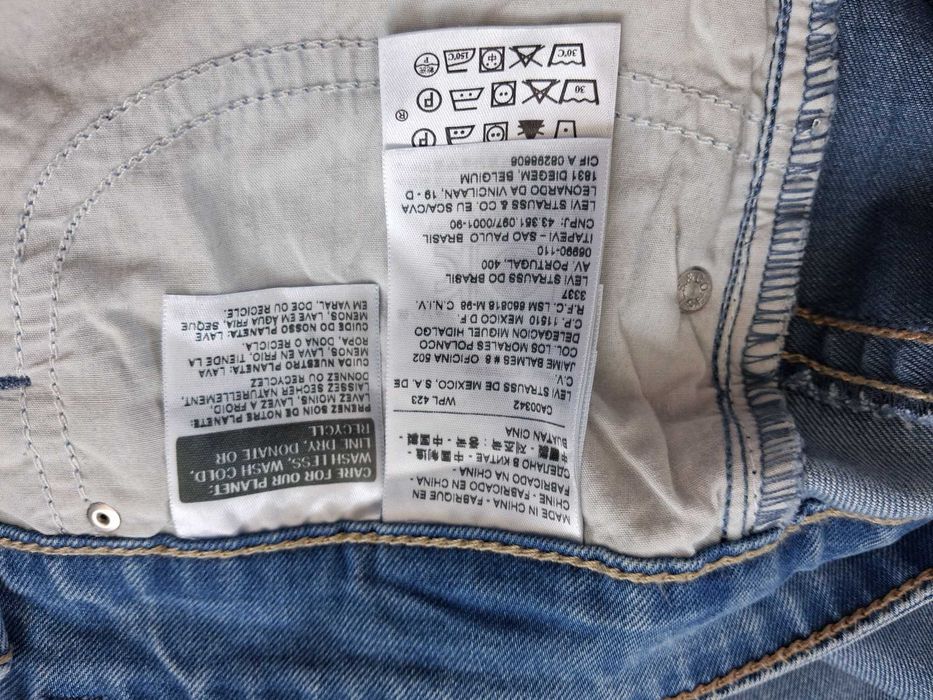 jeansy damskie levis rozm. 29/32 nowe
