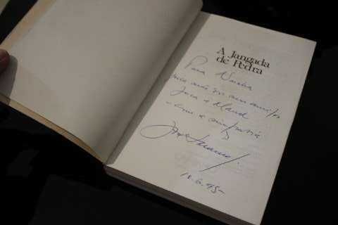 A Jangada de Pedra, 1986 AUTOGRAFADO pelo autor