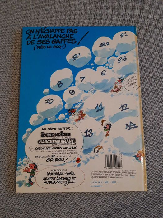 BD Gaston Lagaffe "Gala de gaffes á gogo"