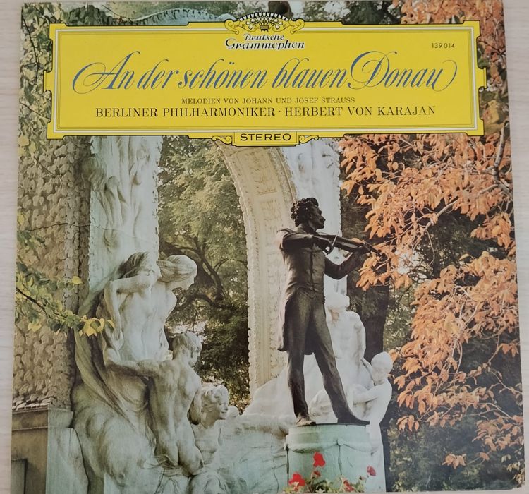 Nad Pięknym Modrym Dunajem płyta winylowa 1967  Filharmonicy Berlińscy