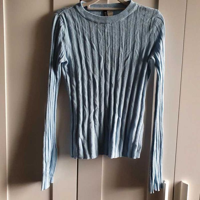 Sweter bluzka w paski roz.S H&M
