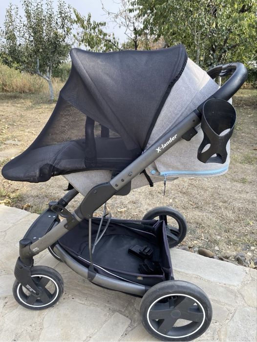 Візочок X-Lander X-Cite Azure grey 2 в 1
