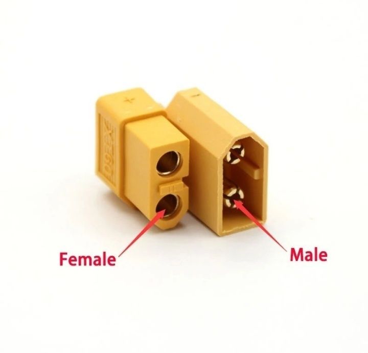 XT30 XT60 XT90 Разьем питания ХТ30 ХТ60 ХТ90 пара (папа+мама)