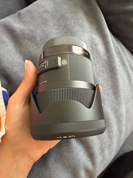 Обʼєктив 34 мм Sigma 1.4