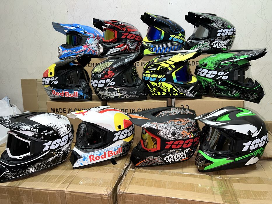 Мотошлем кроссовый эндуро