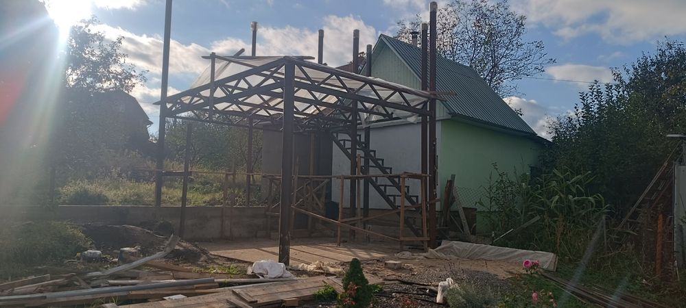 Монтаж піднавісів та інших металоконструкцій під ключ