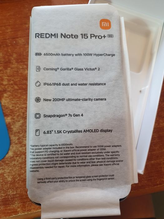 Remi note 15 pro +  5g  512 gb