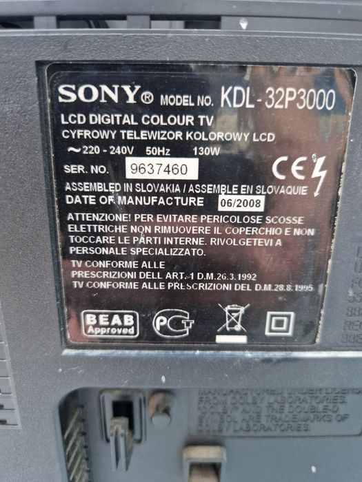 Telewizor sony bravia promocja