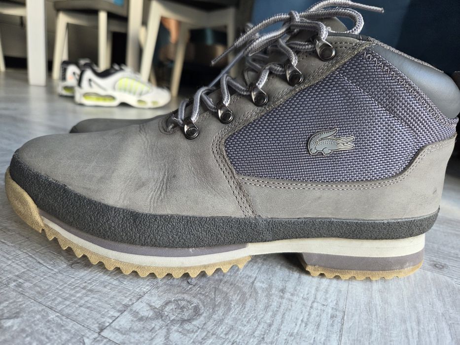 Lacoste Upton Leather Grey
